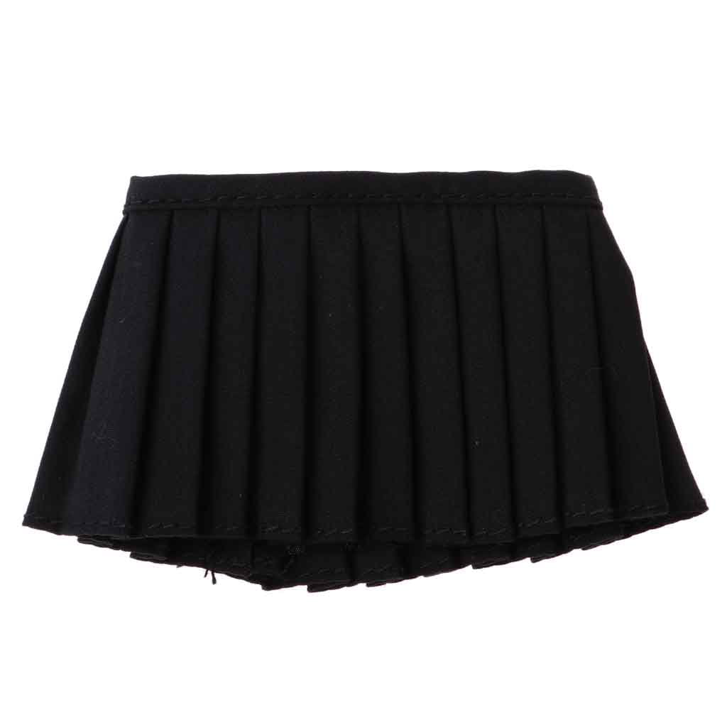 1/6 Scale Slim Vest & Pleated Mini-skirt for 12inch Female Phicen Kumik Doll 