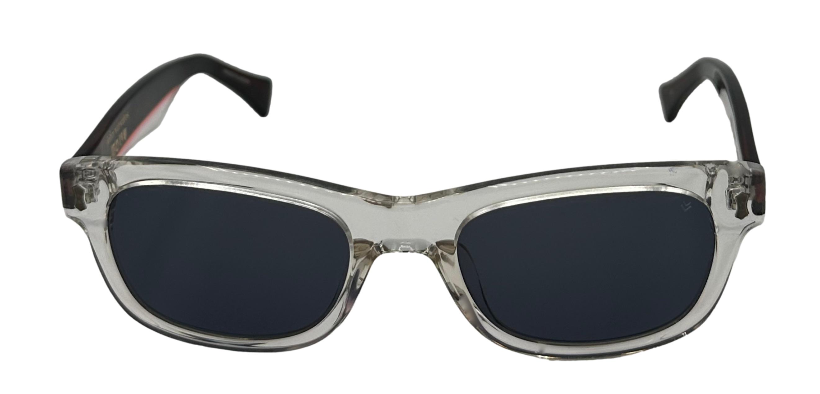 John Varvatos Grey Square Men's Sunglasses V538 CRY 52
