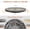 Black & White, variant on 16-Inch Black and White Checkerboard Lazy Susan Tray | Smooth Rotating Oak with Walnut Finish for Dining Table and Kitchen Storage