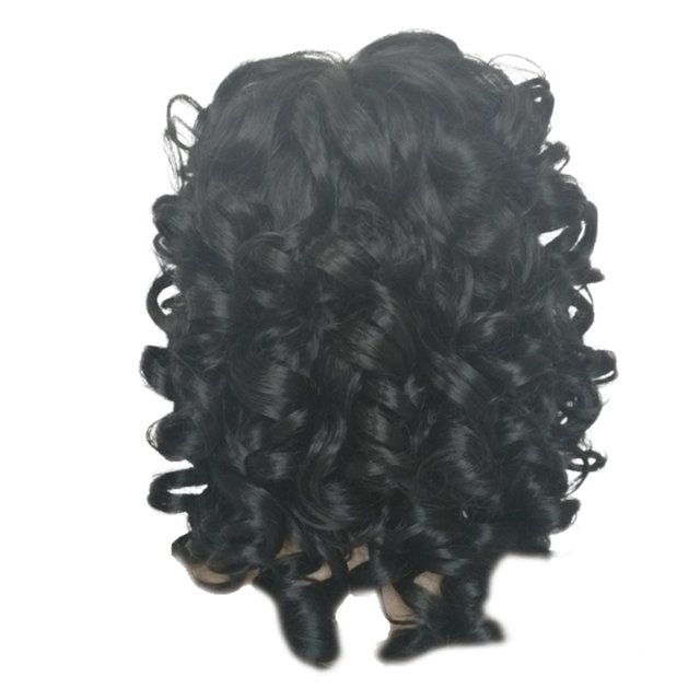 Minnieouse Peluca rizada para mujer, hermoso tocado para banquete, accesorio de vestir, pelo largo Artificial para mujer, adorno para la cabeza Cuidado del cabello