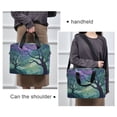 thumbnail image 6 of FORMRS 16" Laptop Bag Carrying Sleeve Case with Handle Travel Shoulder Briefcase, Moonlight Forest, 6 of 8