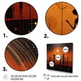thumbnail image 3 of Designart "Tribes Ancient African Traditions VII" African Tribes Floater Framed Wall Art Print, 3 of 7
