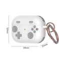 thumbnail image 2 of Audífonos Funda de silicona para con controlador de juego para Apple Airpods 3 (blanco), 2 of 6
