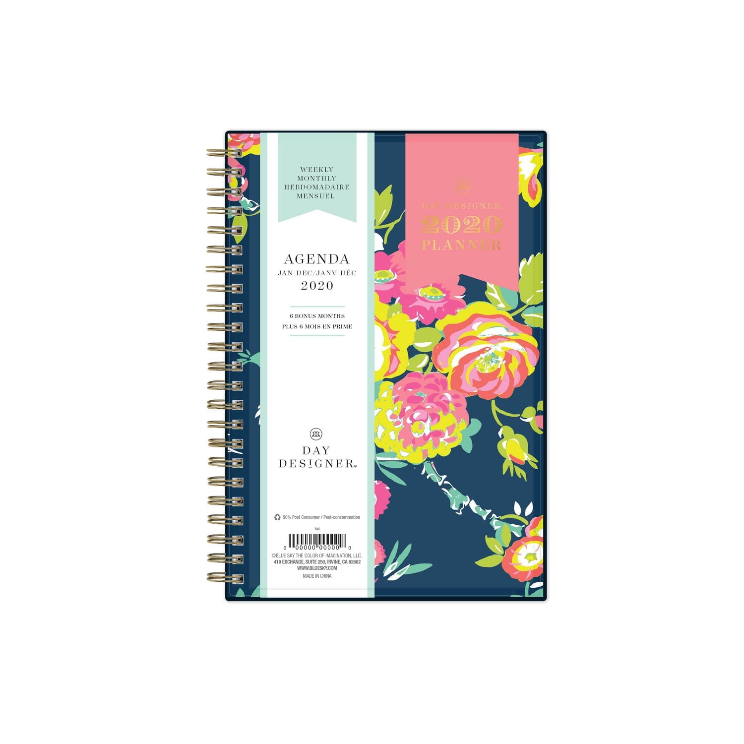 Day Designer Peyton Medium Weekly/Monthly CYO Planner for 2020