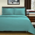 thumbnail image 4 of Impressions Marseille Solid 400-Thread Count Egyptian Cotton Duvet Cover Set, 4 of 4