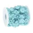 thumbnail image 3 of Uxcell Rose Pearl String Beads Garland, 32.8 Ft Artificial Rose Pearl Wire Garland, Blue, 3 of 6