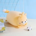 thumbnail image 5 of Oreiller pour Chat Multifonctionnel en Forme de U Coussin de Cou Doux en Peluche, 5 of 5