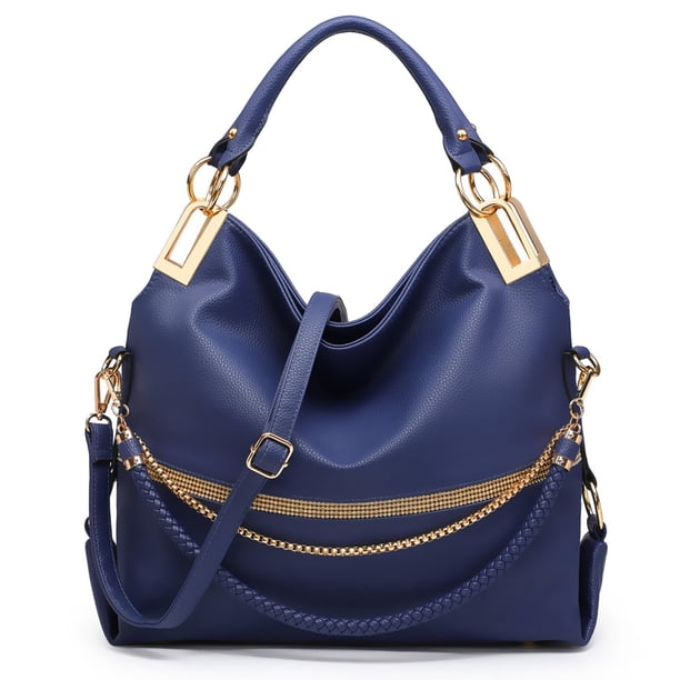 Bolso Dasein Monederos para mujer de piel vegana azul marino