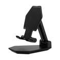 thumbnail image 1 of Soporte para teléfono Soporte de mesa plegable Soporte de escritorio estirable portátil Accesorio para teléfono móvil, Negro Jumpingount EL001316-01B, 1 of 2
