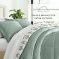 thumbnail image 2 of All Season Ultra Soft Comforter Set Lightweight Bedding in Folk Leaves for Twin/Twin XL Size by Comfort Canopy, 2 of 13