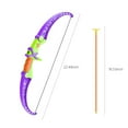 thumbnail image 3 of Kids Bow And Arrows Set With 3 Suction Cup Arrows Toy For Hand Eye Coordination Practice Safe Indoor Outdoor Archery Play Sports Game Activity, 3 of 5