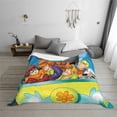 thumbnail image 3 of Lsque Scooby-Doo Print Flannel Throw Blanket, Ultra-soft Blanket for Bed, Couch, Car, Hypoallergenic Anti-pilling blanket-50"x40", 3 of 8