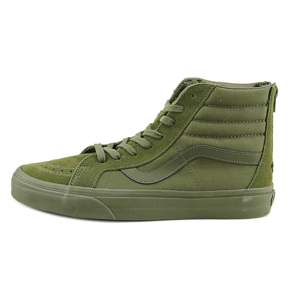 vans sk8 hi reissue zip mono ivy green