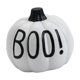thumbnail image 1 of Figura de calabaza, decoración de Halloween, adorno decorativo, estatua, accesorios para casa embrujada, para mesa de interior, jardín, vacaciones Blanco marfil, 1 of 9