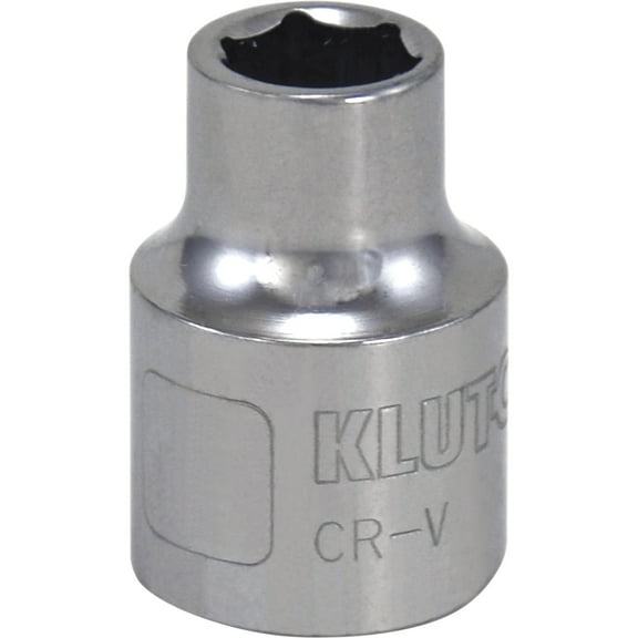 Klutch Socket, Metric, 11mm, 3/8in.-Drive, 6-Pt.