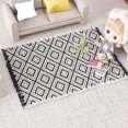 Miniature Rug Print 1/12 Miniature Rug Soft Carpet for Realistic Scene Display & Kids ...