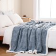 thumbnail image 2 of Blanket Fleece Blanket, Soft Fluffy Blanket For Couch 80”*90”, Large Thick, 2 of 7