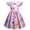 Purple, variant on Easter Dresses for Girls Flutter Sleeve Bunny Print Dress Size 4-12 Spring Cute Midi Dresses Kids Crew Neck Swing Dresses Easter Dresses for Girls Tween Girls Clothes