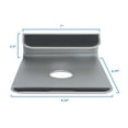 thumbnail image 6 of Mount-It! Ergonomic Tilted Laptop Riser | Fits 11"-15" Screens, 6 of 7