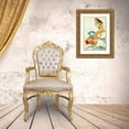 thumbnail image 3 of Driben, Peter 11x14 Gold Ornate Wood Framed with Double Matting Museum Art Print Titled - Mid-Century Pin-Ups - Whisper Magazine - Wave Rider, 3 of 4