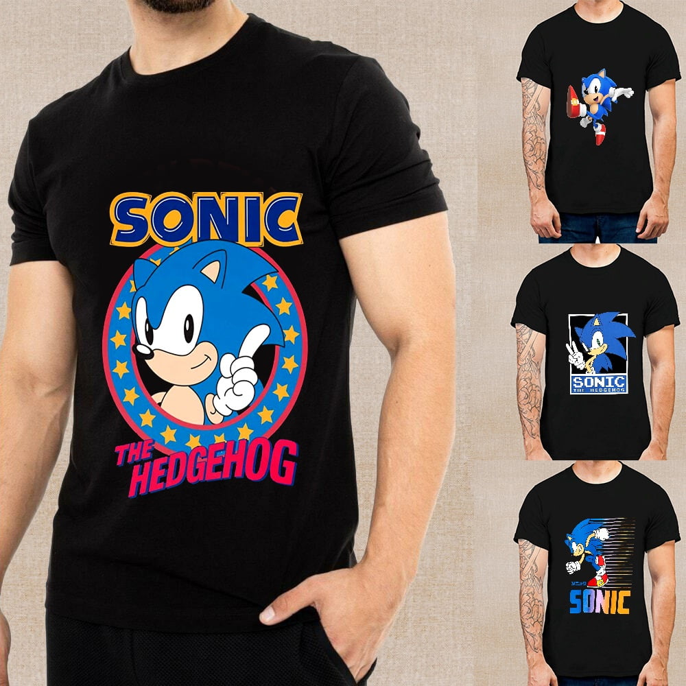 SONIC Retro Fashion and Popular Printed 