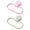 pink+green, variant on Strong Adhesive Towel Ring Holder Shower Washcloth Hand Towel Hanger for Kitchen Bathroom