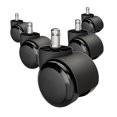 thumbnail image 2 of HLONK Office Chair Caster Wheel Universal  Size Computer Gaming Chair Caster Wheels Replacement for Office Computer Gaming Desk Universal 1PCS, 2 of 7