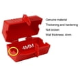 thumbnail image 4 of Plastic Tag Out Device Safety Tools Electrical Plug Lockout Box, 4 of 5