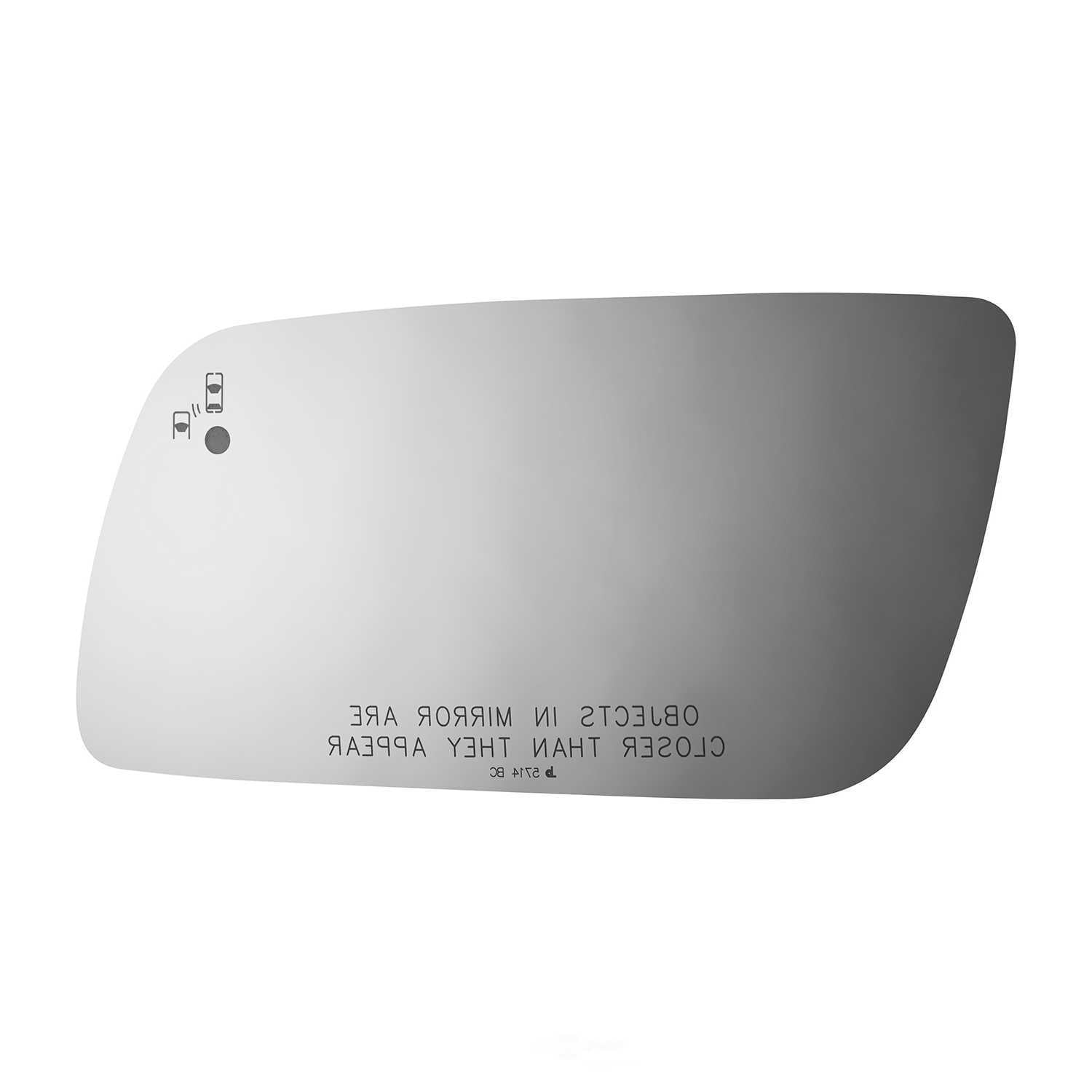 Burco Side View Mirror Replacement Glass - Clear Glass - 5714BC