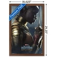 thumbnail image 3 of Marvel Cinematic Universe - Black Panther - Okoye One Sheet Wall Poster, 14.725" x 22.375", Framed, 3 of 5