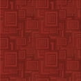 thumbnail image 1 of Ahgly Company Indoor Square Patterned Cranberry Red Area Rugs, 7' Square, 1 of 6