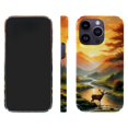 4 Pack Deer under the Sunset Protective Scratch Resistant Phone Case