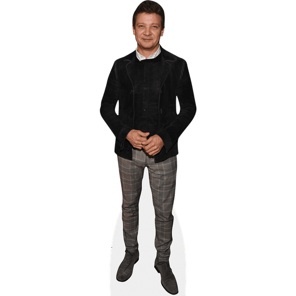 Jeremy Renner (Jacket) Mini Cardboard Cutout Standee