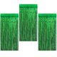 thumbnail image 3 of 3Pcs Festival Party Backdrops Green Tinsel Foil Fringe Curtain Background, 3 of 6