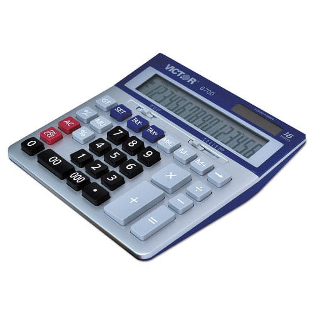 6700 Large Desktop Calculator, 16-Digit Lcd | Bundle of 2 Each