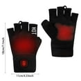 thumbnail image 2 of ERK Rechargeable Heated Fingerless Screen Cycling With Timer, 2 of 4
