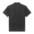 thumbnail image 4 of Doomiva Unisex Men Woman Chefs Jacket Double Breasted Cooking Coat Restaurant Kitchen Chef Uniform Black Short Sleeve XL, 4 of 5