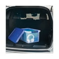 thumbnail image 7 of Latch Lid Storage Bin, 22.38" x 14.19" x 10.63", Clear/Blue | Bundle of 2 Each, 7 of 7