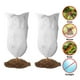 thumbnail image 5 of Cubierta para plantas, bolsa con cordón para protección contra heladas, tela no tejida blanca, 200x240cm, para invierno, 5 of 12