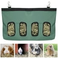 thumbnail image 2 of MesaSe Guinea Pig Hay Bag Oxford Cloth Hanging Pouch Feeder Holder with 4 Windows Foldable Rabbit Feeding Dispenser Container Pet Supplies, 2 of 8