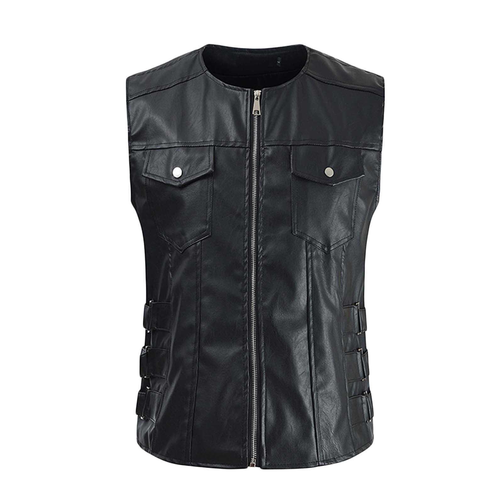 jjayotai Mens Coat Jacket Clearance Men's Sleeveless Jacket Solid