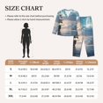 thumbnail image 4 of Naloa Moonlit Sea Sailboat Pajamas for Women Set, Womens Pajama Sets, Lounge Sets for Women, 2pjs for Women-Medium, 4 of 7