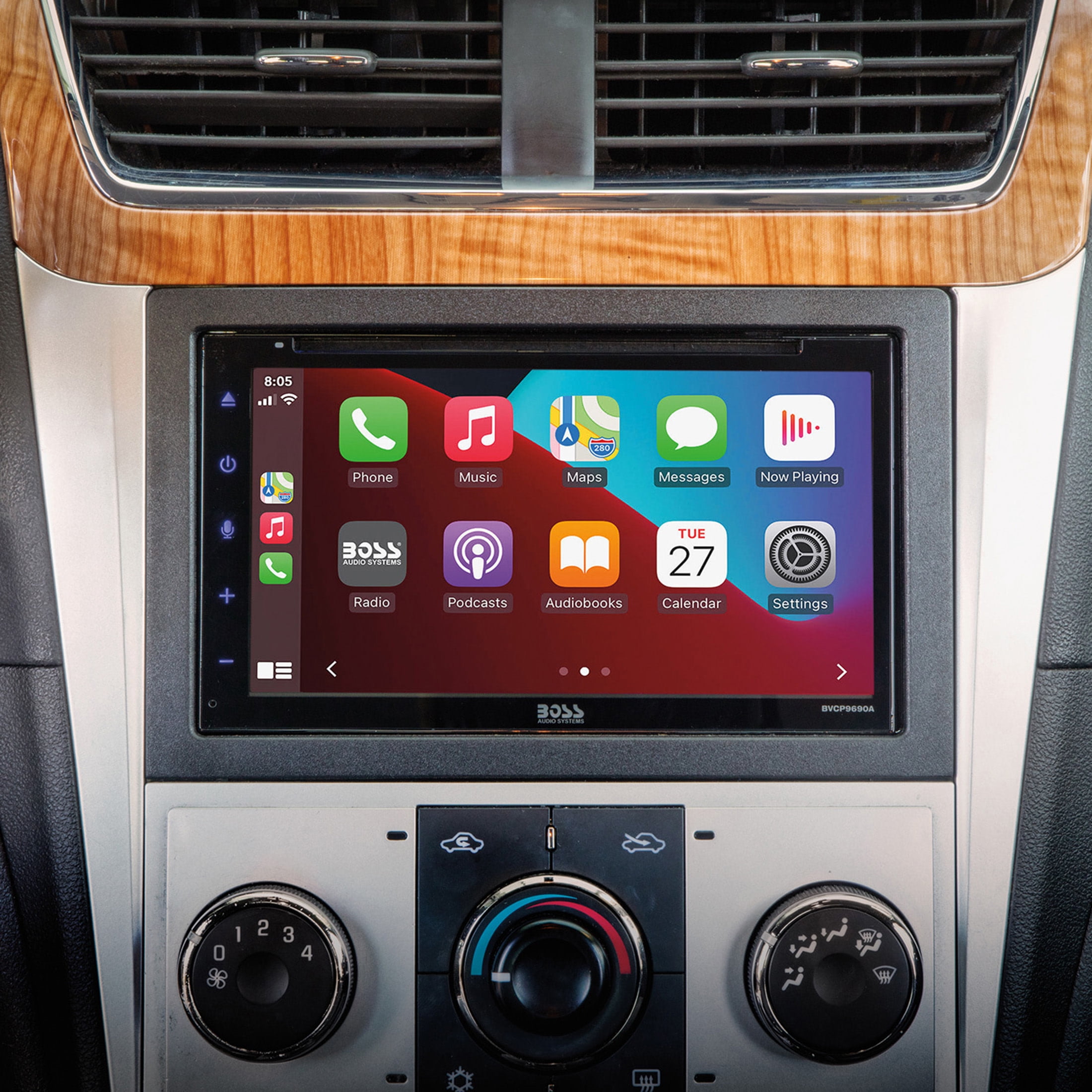 Scosche GM2500B Double DIN or Single DIN w/ Pocket Dash Kit Compatible w/ Select 2004-21 GM Vehicles