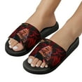 thumbnail image 5 of Horror Freddy Krueger Shower Slippers for Women & Men Non-Slip House Shoes Slide Sandals for Bathroom Home Beach Travel Dorm, 5 of 8
