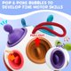 thumbnail image 3 of Juguetes sensoriales para bebés de 6 a 12 12 a 18 meses, juguetes para bebés Pop Fidget para bebés de 6 9 12 18 meses, juguetes de desarrollo para recién nacidos, regalo para niños de 1 a 2 años, 3 of 5