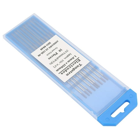 

ESTINK Yttrium Tungsten Electrode Tungsten Electrode 10pcs For Metal Matrix Composites For TIG Welding