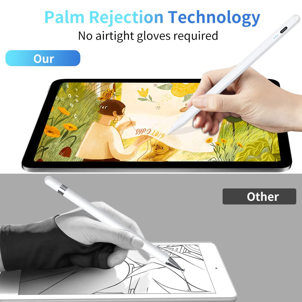  SUNTAIHO Stylus Pen for iPad with Palm Rejection, Digital Pen  with Magnetic Compatible with (2018-2020) iPad Pro 11 & 12.9 inch/iPad 7th  Gen/iPad 6th Gen/iPad Air 3rd Gen-606 : Cell Phones