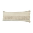 thumbnail image 6 of Willey Woven Paths Over-Tufted Throw Pillow, Beige, 14" x 36", 6 of 10