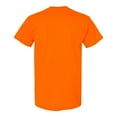 thumbnail image 7 of Gildan - High Visibility Safety Orange Crew Neck Workwear Tee, Lightweight T-Shirts, 5.3oz, Sizes: 2XL, Pack-9, 7 of 7