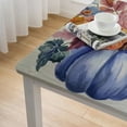 thumbnail image 5 of BANET Bordered Thanksgiving Tabletop, Fall Pumpkin and Print Easy Care Fabric, , Table cover 52*52, 5 of 8